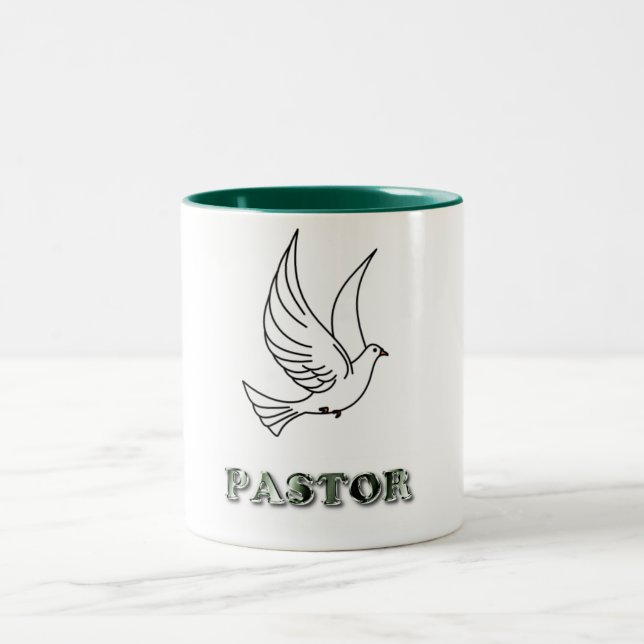De Café Em Dois Tons Caneca personalizada (Centro)