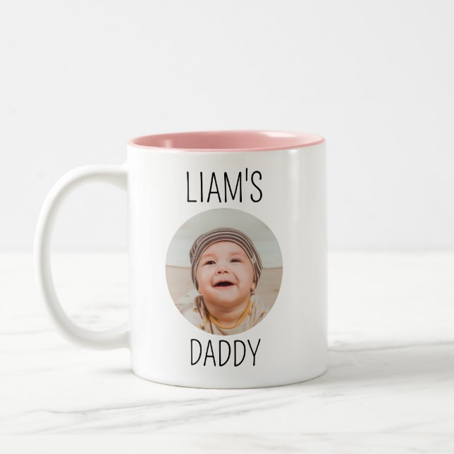 De Café Em Dois Tons Caneca Personalizada, Caneca com Foto, Caneca com  (Esquerda)
