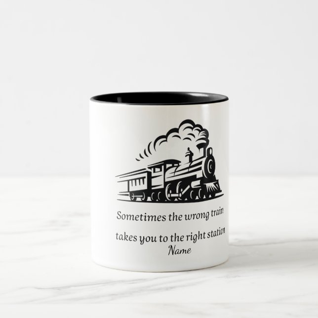 De Café Em Dois Tons Caneca Personalizada Crash Landing on You  (Centro)
