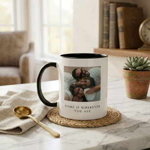 De Café Em Dois Tons Caneca Personalizada Dia das Mães para Mamãe