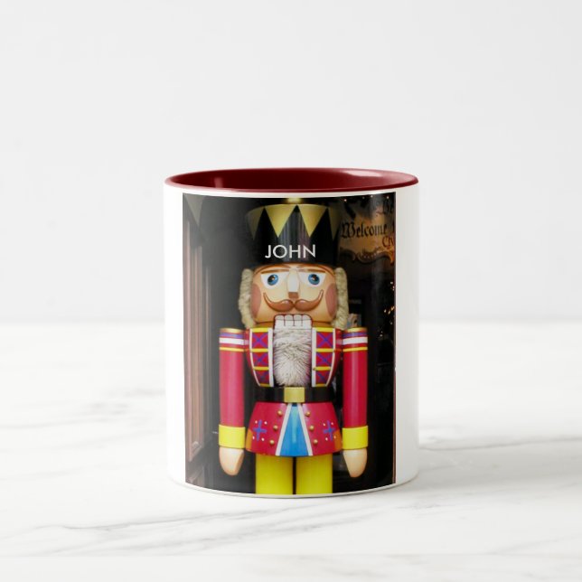 DE CAFÉ EM DOIS TONS CANECA PERSONALIZADA DO CHOCOLATE QUENTE (Centro)