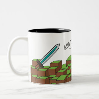 De Café Em Dois Tons Caneca personalizada do Gamer