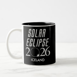 De Café Em Dois Tons Caneca Personalizável Eclipse Solar 2026