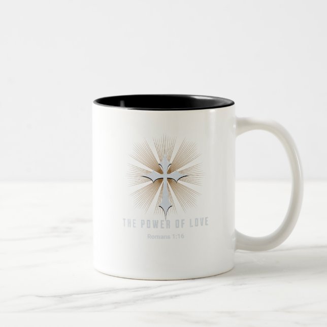 De Café Em Dois Tons Caneca Power of Love Romans (Direita)