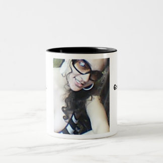 De Café Em Dois Tons Caneca preta