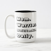 Caneca Preta Diária Multitarefa Personalizada para