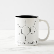 Caneca psta cafeína