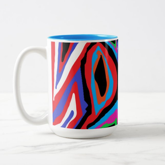 De Café Em Dois Tons caneca quente e confortável (Esquerda)