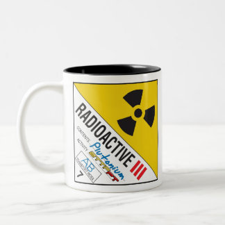 De Café Em Dois Tons Caneca Radioativa