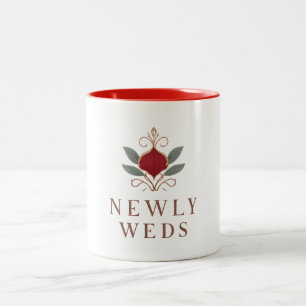 De Café Em Dois Tons Caneca - Recém-Casados