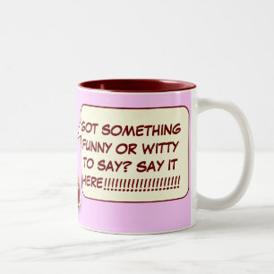 De Café Em Dois Tons Caneca Retro Esposa Doméstica Personalizada