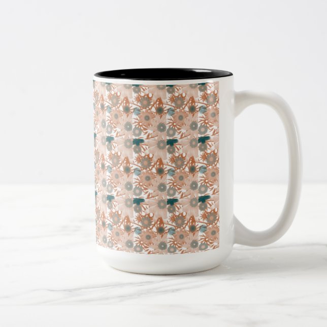 De Café Em Dois Tons Caneca Rmdesignflo55 (Direita)