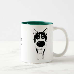 De Café Em Dois Tons Caneca ronca da mamã
