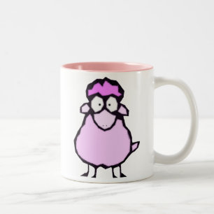 De Café Em Dois Tons Caneca Rosa