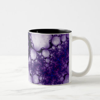 De Café Em Dois Tons Caneca roxa