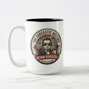 De Café Em Dois Tons Caneca Sarcastic Bastard