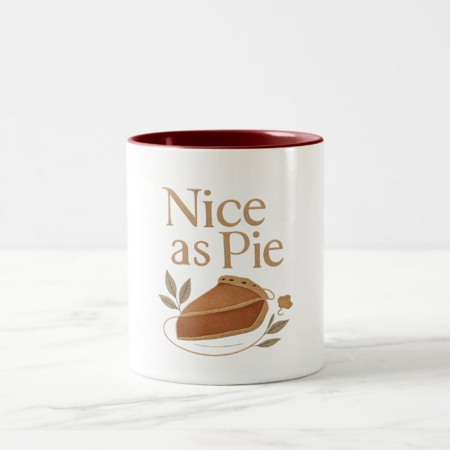 De Café Em Dois Tons Caneca - Simpático como um Doce (Centro)