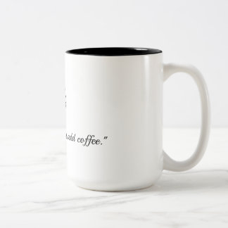 De Café Em Dois Tons Caneca simples