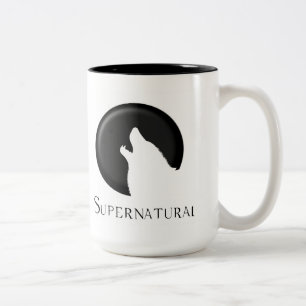 De Café Em Dois Tons Caneca sobrenatural