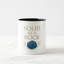 Caneca - Sólido Como Uma Rocha
