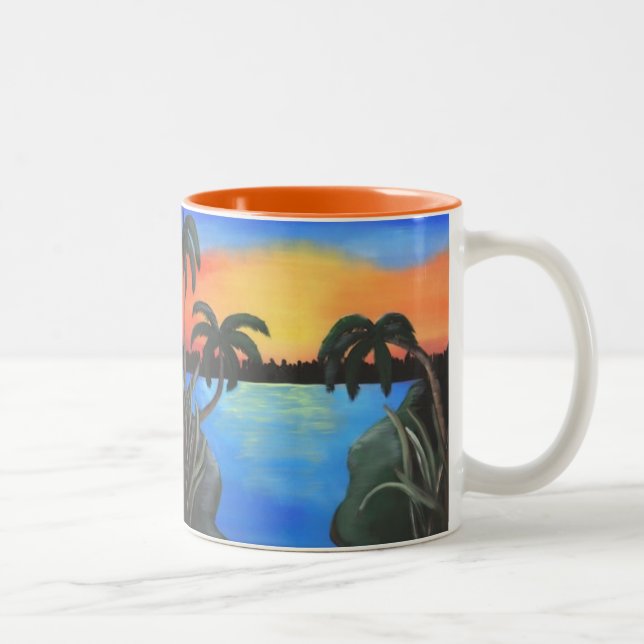De Café Em Dois Tons Caneca Sunset (Direita)