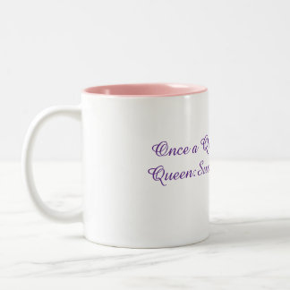 De Café Em Dois Tons Caneca Susan Gentle Queen. Confiança da realeza in