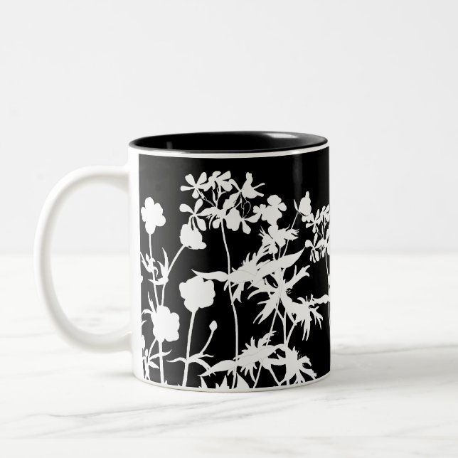De Café Em Dois Tons Caneca Tangled dos Wildflowers (Esquerda)
