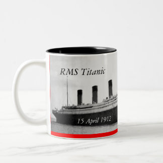 De Café Em Dois Tons Caneca titânica do RMS
