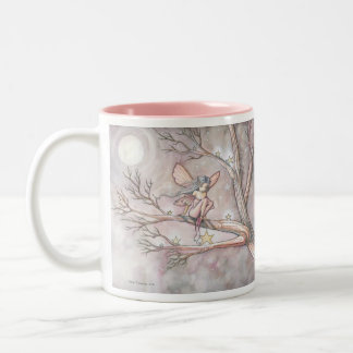 De Café Em Dois Tons Caneca Tree of Stars por Molly Harrison
