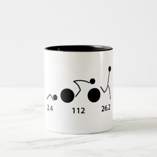 De Café Em Dois Tons caneca triatleta ironã