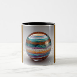 De Café Em Dois Tons Caneca Two Tone, 325ml (Mármore-10)