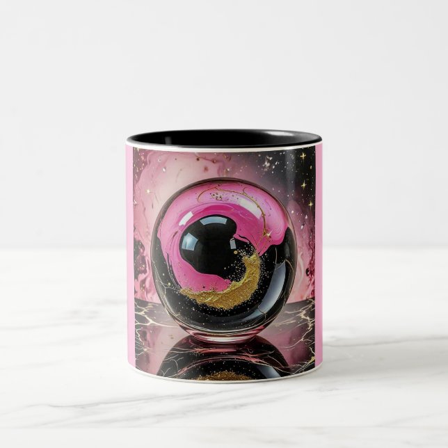 De Café Em Dois Tons Caneca Two Tone, 325ml (Mármore-17) (Centro)