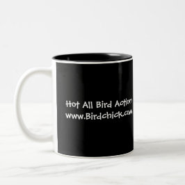 De Café Em Dois Tons caneca Vermelho-atada do falcão