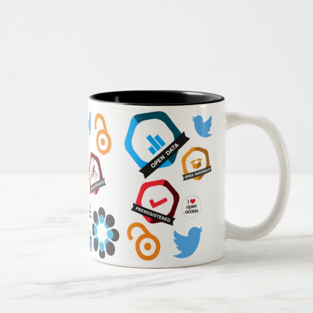 De Café Em Dois Tons Caneca virtual do parque do OA (Direita)