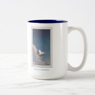 De Café Em Dois Tons caneca voadora