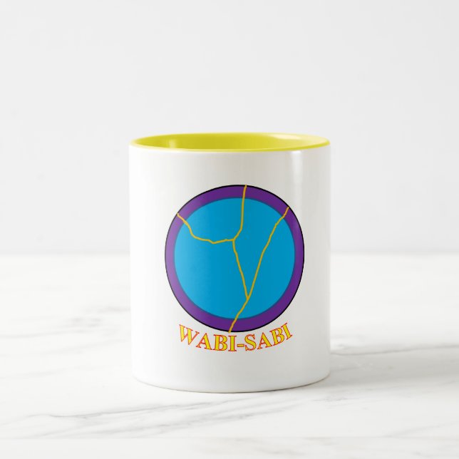De Café Em Dois Tons Caneca WABI SABI (Centro)