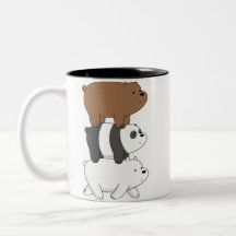 Caneca We Bare Bears impressão dupla face