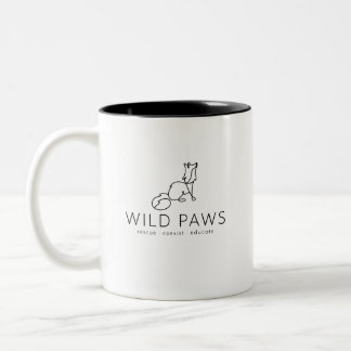 De Café Em Dois Tons Caneca Wild Paws