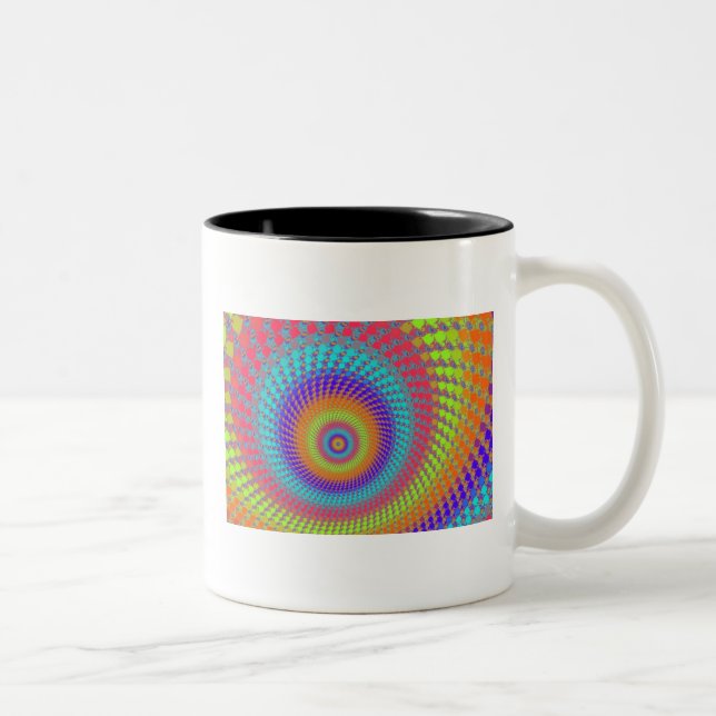De Café Em Dois Tons Caneta Marcatexto Roundalls Caneca (Direita)