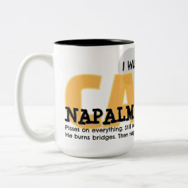 De Café Em Dois Tons CatNapalm | Caneca Chaos Posse Lubs You