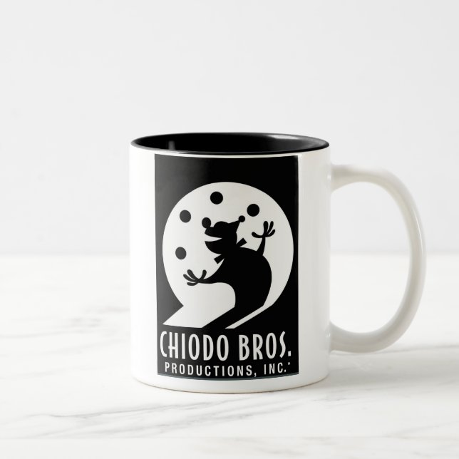 De Café Em Dois Tons chiodobros - CBP Logo' Caneca 07 (Direita)
