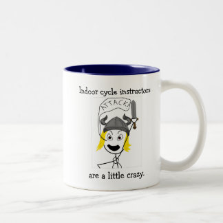 De Café Em Dois Tons Ciclismo-Ataque interno! caneca