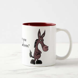De Café Em Dois Tons CJ- caneca teimoso da mula