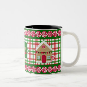 De Café Em Dois Tons Coma, bebida & seja caneca alegre do