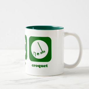 De Café Em Dois Tons Coma. Sono. Croquet. Caneca
