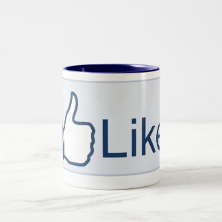 De Café Em Dois Tons Como a caneca do botão