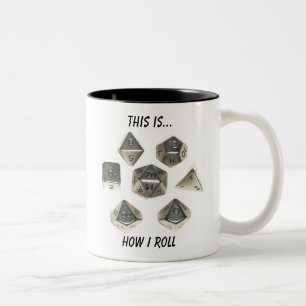 De Café Em Dois Tons Como eu rolo a caneca