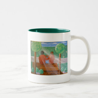 DE CAFÉ EM DOIS TONS CONTE SUA CANECA DAS BÊNÇÃOS