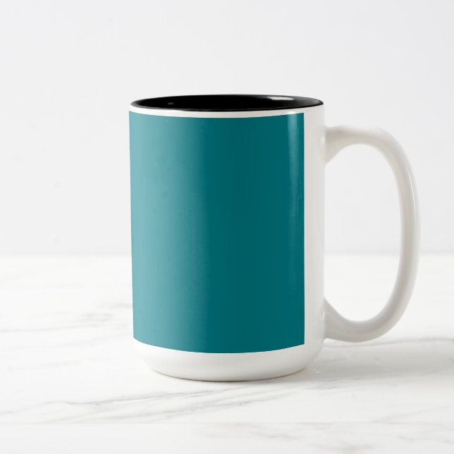 De Café Em Dois Tons Criar sua própria grande caneca do Dois-Tom (Direita)