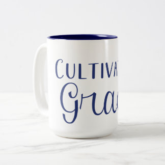 De Café Em Dois Tons Cultivando a caneca da benevolência para a mamã